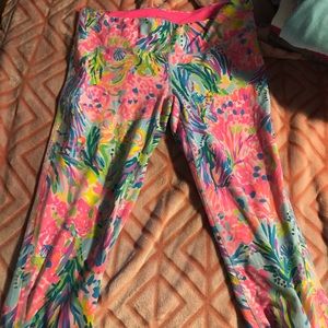 Lilly Pulitzer workout leggings